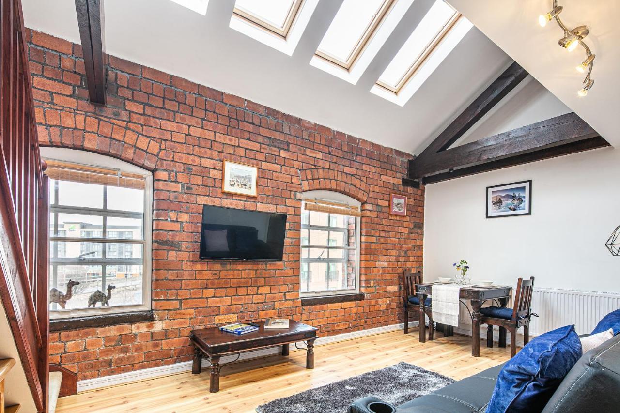 Beautiful 1-Bed Apartment In Grade Listed Warehouse - Victoria Quays, Sheffield City Centre, Free Parking, Pet Friendly, Netflix מראה חיצוני תמונה